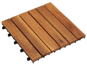 VidaXL 20-dijelni set podnih pločica s okomitim uzorkom 30x30 cm drvo bagrema