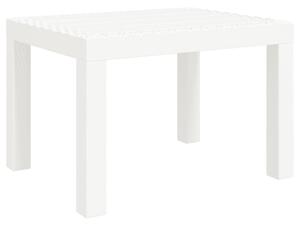VidaXL Vrtni stol bijeli 59 x 47 x40 cm PP