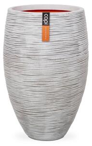Capi vaza Nature Rib elegantna Deluxe 45 x 72 cm boja bjelokosti