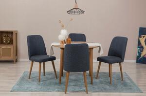 Woody Fashion Proširivi blagavaonski stol i stolice (5 komada) Gabrielle