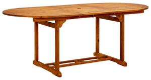 VidaXL Vrtni stol od masivnog bagremovog drva 200 x 100 x 75 cm