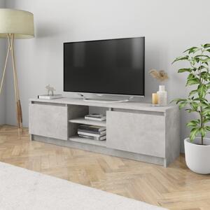 VidaXL TV ormarić od iverice siva boja betona 120 x 30 x 35,5 cm