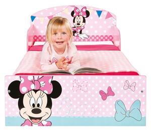 Dětská postel Ourbaby Minnie Mouse 2 ružičasta 140x70 cm