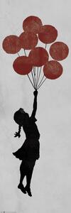 Poster Banksy - Girl Floating
