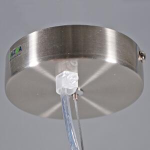 Moderna viseća svjetiljka čelik s nijansom od 45 cm bijele boje - Cappo 1