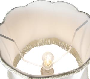 Podna svjetiljka siva s kremom u boji Granny - Classico