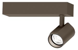 Wever & Ducré Lighting WEVER & DUCRÉ Ceno LED stropni reflektor, bronca, 2.700 K, s jednom žaruljom, prigušiva, Bronca / stari mesing, Dnevni boravak/blagovaonica, Aluminij