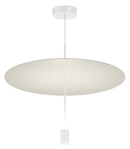 Wever & Ducré Lighting WEVER & DUCRÉ Shedda LED viseća svjetiljka, Ø 55 cm, svilenosivo, 2700K, prigušiva, Sivo, Dnevni boravak/blagovaonica, Aluminij