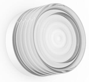 Wever & Ducré Lighting WEVER DUCRÉ LED zidna svjetiljka Hajo bijela/prozirna, fazno prigušiva 2700K,, Providna, kupaonica, Staklo