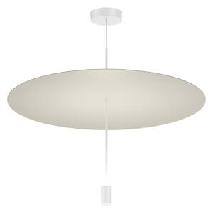Wever & Ducré Lighting WEVER & DUCRÉ Shedda LED viseća svjetiljka, Ø 70 cm, svilenosivo, 2700K, prigušiva, Sivo, Dnevni boravak/blagovaonica, Aluminij