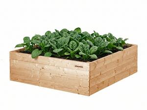 ATMOWOOD Povišena gredica od ariša 120 x 120 x 40 cm