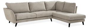 Kutna garnitura Scandinavian Choice Catmori 117, Crna, Beige, 80x297x200cm