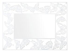 Mauro Ferretti Zidno ogledalo bijeli leptir cm 85x1x115