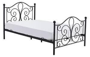 Krevet Houston 1355, Crna, 93x144cm
