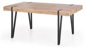 Stol Houston 354, Hrast San Remo, Crna, 76x90cm