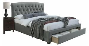 Krevet Houston 438, Siva, 118x170cm, Orah