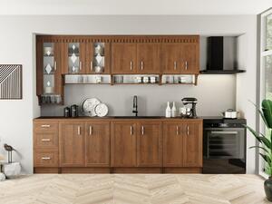 Kuhinjski set Houston 454, 205x260cm, Laminirani iveral