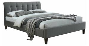 Krevet Houston 1053, Siva, 93x163cm