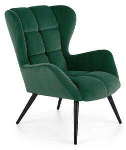 Fotelja Houston 1079, Tamnozelena, 91x75x86cm