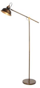 Mexlite Podna lampa Nove, bronca, metal, E27, Bronca / stari mesing, Dnevni boravak/blagovaonica, Metal