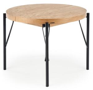 Stol Houston 1375, Hrast, Crna, 76cm