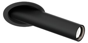 Wever & Ducré Lighting WEVER DUCRÉ LED ukopljena reflektor-svjetiljka, Match Sneak, crna, 2.700 K, Crno, Dnevni boravak/blagovaonica, Aluminij