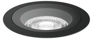 Wever & Ducré Lighting Ugradbena podna svjetiljka WEVER DUCRÉ LED, Blink trim 2.0, crna, Crno, Aluminij, Okrugla ugradna svjetla