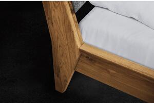 Black Friday - Bračni krevet od hrastovog drveta 140x200 cm Retro 1 - The Beds