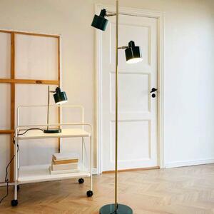 Dyberg Larsen Ocean podna lampa, tamnozelena, 160 cm, 2 žarulje., Zelena, Dnevni boravak/blagovaonica, Metal