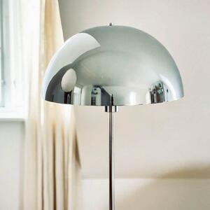 Dyberg Larsen Stockholm podna lampa, visina 143 cm, metal/mramor, Metalik, Dnevni boravak/blagovaonica, Metal