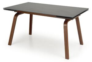 Stol Houston 1520, Crni mramor, Orah, 76x82cm