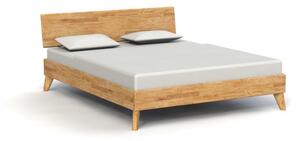 Bračni krevet od hrastovog drveta 140x200 cm Greg 1 - The Beds