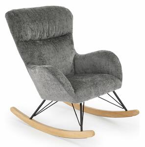 Stolica za ljuljanje Houston 1594, Siva, 92x77x106cm