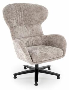 Fotelja Houston 1598, Beige, 104x80x83cm, Noge: Metal