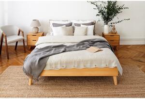 Bračni krevet od bukovog drveta 160x200 cm Greg - The Beds
