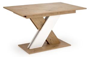 Stol Houston 1724, Hrast lancelot, Bijela, 76x85cm