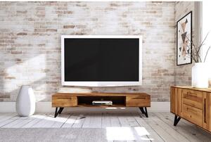 TV stol od hrastovine 182x42 cm Golo - The Beds