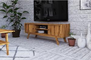 Hrastov TV stol 160x61 cm Retro - The Beds