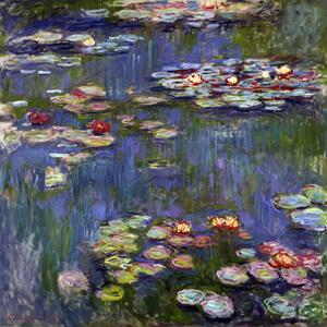 Slika reprodukcija 50x50 cm Water Lilies, Claude Monet – Fedkolor