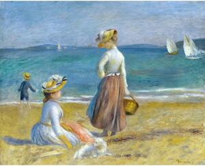 Reprodukcija slike Auguste Renoir - Figures on the Beach, 50 x 40 cm