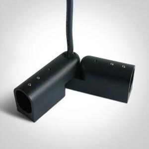 CRNI Plug & Play KABEL ZA NAPAJANJE I PRILAGODLJIV KUT ZA ŠINE ON/OFF / DALI DM42004PE/B