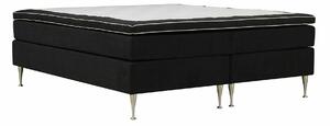 Boxspring krevet Seattle 204, Crna, 67x180cm, Dotjerati