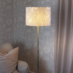 PR Home Podna lampa Amy, bazga zelena/zlatna, visina 150 cm, E27, Zlato / mjed, Dnevni boravak/blagovaonica, Tkanina / tekstil