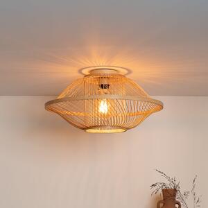Good & Mojo GOOD MOJO Stropna lampa Maui, prirodna, Ø 50 cm, bambus, E27, prigušiva, Drvo, Dnevni boravak/blagovaonica, Bambus