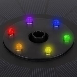 LED RGB solarna plutajuća vrtna fontana - pumpa za ribnjak
