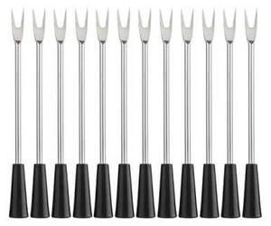 Laguiole PREMIUM LINE Set vilica za zalogaje - Black