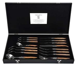 Laguiole LUXURY LINE Set pribora za jelo (16 dijelova) - Olive