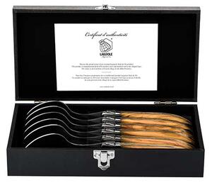 Laguiole LUXURY LINE Set žlica - Olive (6 komada)