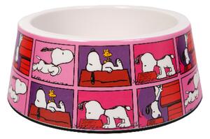 Snoopy Posuda melamin Film Color S roza