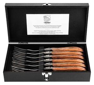 Laguiole LUXURY LINE Set vilica - Rosewood (6 komada)